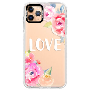 Silikónové puzdro Bumper iSaprio - Love - iPhone 11 Pro Max