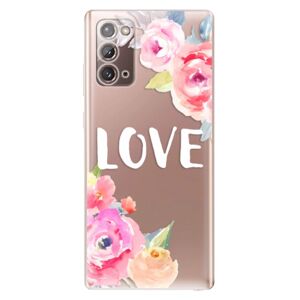 Odolné silikónové puzdro iSaprio - Love - Samsung Galaxy Note 20