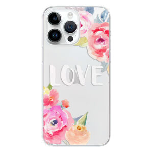 Odolné silikónové puzdro iSaprio - Love - iPhone 15 Pro Max