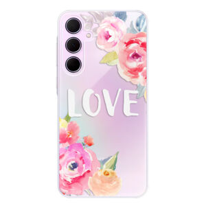 Odolné silikónové puzdro iSaprio - Love - Samsung Galaxy A35 5G