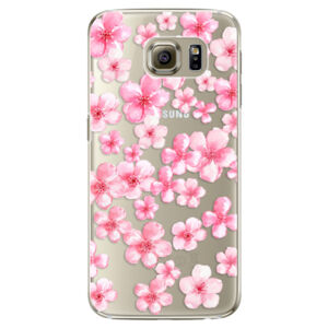 Plastové puzdro iSaprio - Flower Pattern 05 - Samsung Galaxy S6 Edge Plus