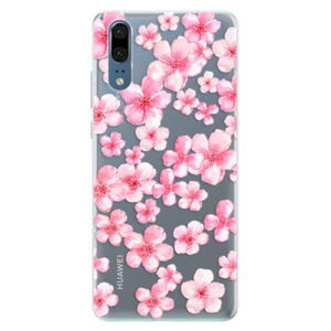 Silikónové puzdro iSaprio - Flower Pattern 05 - Huawei P20