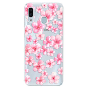 Silikónové puzdro iSaprio - Flower Pattern 05 - Samsung Galaxy A30