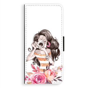 Flipové puzdro iSaprio - Charming - Samsung Galaxy A8 Plus