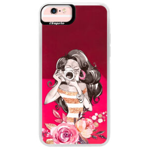 Neónové púzdro Pink iSaprio - Charming - iPhone 6 Plus/6S Plus