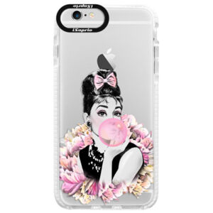 Silikónové púzdro Bumper iSaprio - Pink Bubble - iPhone 6 Plus/6S Plus