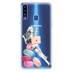 Odolné silikónové puzdro iSaprio - Girl Boss - Samsung Galaxy A20s