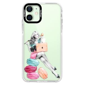 Silikónové puzdro Bumper iSaprio - Girl Boss - iPhone 12 mini