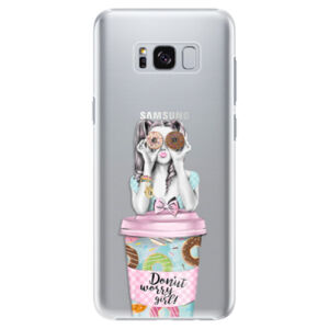 Plastové puzdro iSaprio - Donut Worry - Samsung Galaxy S8