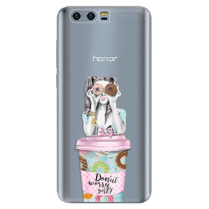 Silikónové puzdro iSaprio - Donut Worry - Huawei Honor 9