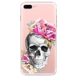 Plastové puzdro iSaprio - Pretty Skull - iPhone 7 Plus