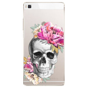 Plastové puzdro iSaprio - Pretty Skull - Huawei Ascend P8