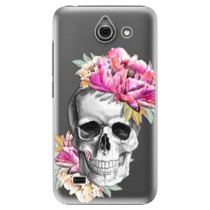 Plastové puzdro iSaprio - Pretty Skull - Huawei Ascend Y550