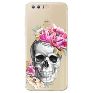 Plastové puzdro iSaprio - Pretty Skull - Huawei Honor 8