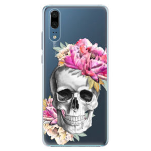 Plastové puzdro iSaprio - Pretty Skull - Huawei P20
