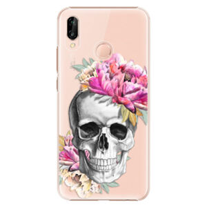 Plastové puzdro iSaprio - Pretty Skull - Huawei P20 Lite