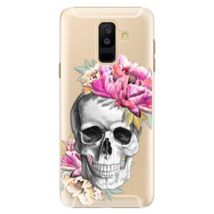 Plastové puzdro iSaprio - Pretty Skull - Samsung Galaxy A6+