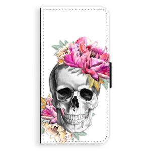 Flipové puzdro iSaprio - Pretty Skull - Huawei Ascend P8