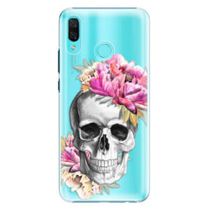 Plastové puzdro iSaprio - Pretty Skull - Huawei Nova 3