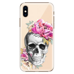 Plastové puzdro iSaprio - Pretty Skull - iPhone XS