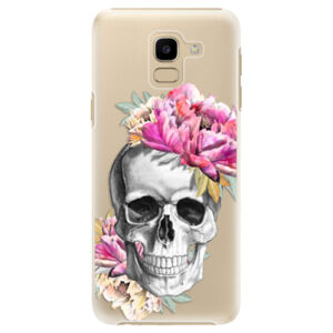 Plastové puzdro iSaprio - Pretty Skull - Samsung Galaxy J6