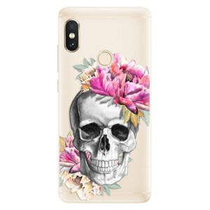 Silikónové puzdro iSaprio - Pretty Skull - Xiaomi Redmi Note 5