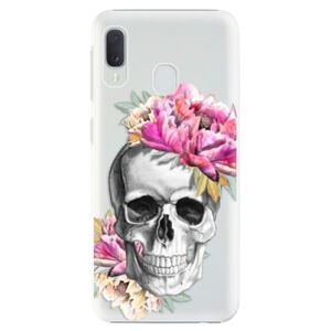 Plastové puzdro iSaprio - Pretty Skull - Samsung Galaxy A20e