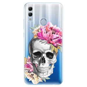 Odolné silikonové pouzdro iSaprio - Pretty Skull - Huawei Honor 10 Lite