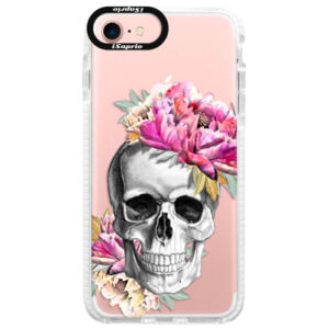 Silikónové púzdro Bumper iSaprio - Pretty Skull - iPhone 7