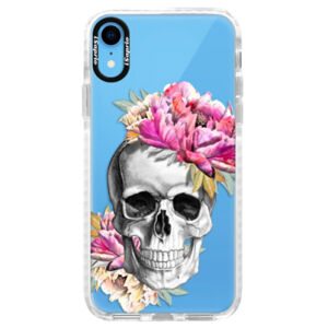 Silikónové púzdro Bumper iSaprio - Pretty Skull - iPhone XR