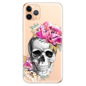 Odolné silikónové puzdro iSaprio - Pretty Skull - iPhone 11 Pro Max