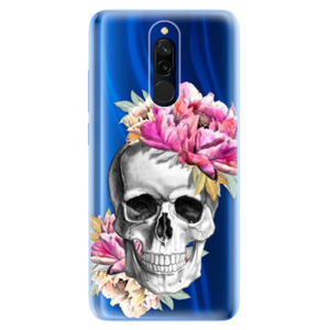 Odolné silikónové puzdro iSaprio - Pretty Skull - Xiaomi Redmi 8