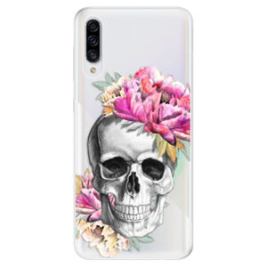 Odolné silikónové puzdro iSaprio - Pretty Skull - Samsung Galaxy A30s