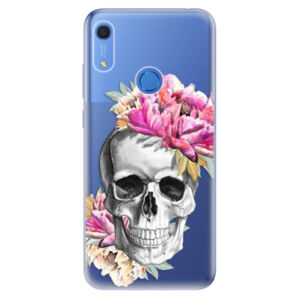 Odolné silikónové puzdro iSaprio - Pretty Skull - Huawei Y6s