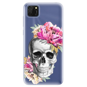 Odolné silikónové puzdro iSaprio - Pretty Skull - Huawei Y5p