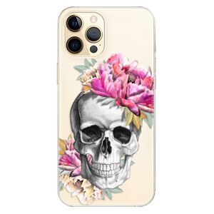 Odolné silikónové puzdro iSaprio - Pretty Skull - iPhone 12 Pro Max