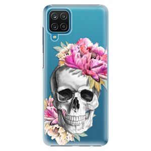 Plastové puzdro iSaprio - Pretty Skull - Samsung Galaxy A12