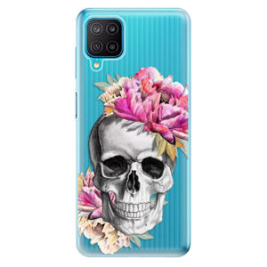 Odolné silikónové puzdro iSaprio - Pretty Skull - Samsung Galaxy M12