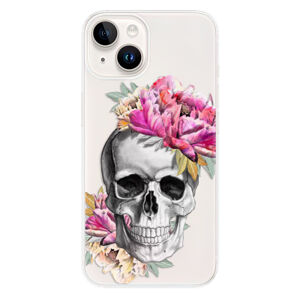 Odolné silikónové puzdro iSaprio - Pretty Skull - iPhone 15