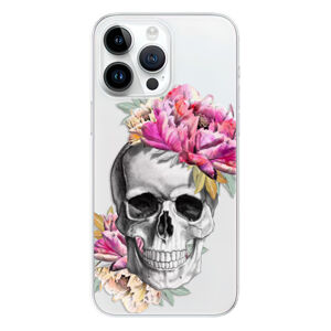 Odolné silikónové puzdro iSaprio - Pretty Skull - iPhone 15 Pro Max