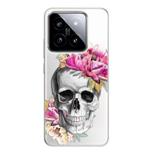 Odolné silikónové puzdro iSaprio - Pretty Skull - Xiaomi 14