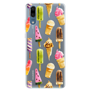 Silikónové puzdro iSaprio - Ice Cream - Huawei P20