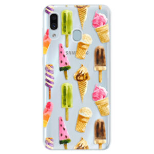 Silikónové puzdro iSaprio - Ice Cream - Samsung Galaxy A30