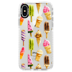 Silikónové púzdro Bumper iSaprio - Ice Cream - iPhone X