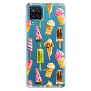 Odolné silikónové puzdro iSaprio - Ice Cream - Samsung Galaxy A12