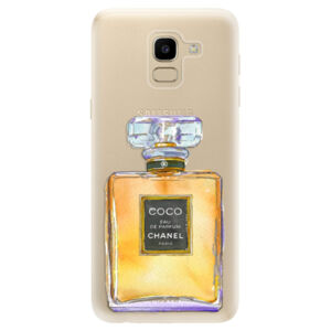Odolné silikónové puzdro iSaprio - Chanel Gold - Samsung Galaxy J6