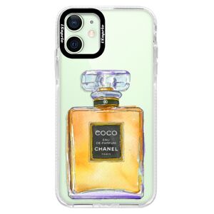 Silikónové puzdro Bumper iSaprio - Chanel Gold - iPhone 12 mini