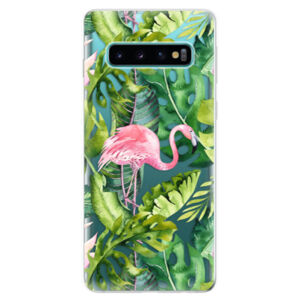 Odolné silikonové pouzdro iSaprio - Jungle 02 - Samsung Galaxy S10