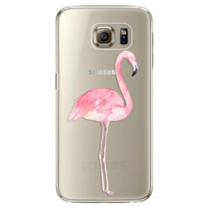 Plastové puzdro iSaprio - Flamingo 01 - Samsung Galaxy S6 Edge