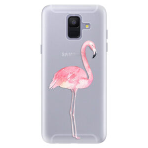 Silikónové puzdro iSaprio - Flamingo 01 - Samsung Galaxy A6
